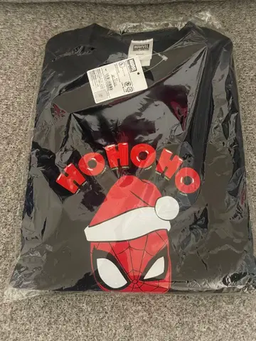 [12/6 한정판] 도쿄 코믹콘 한정판 스파이더맨 크리스마스 맨투맨 L