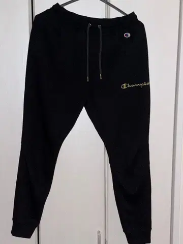 Champion 조거 팬츠 블랙