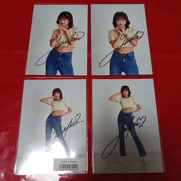 Girls2 오가와 벚꽃 사인 포함 사진 세트