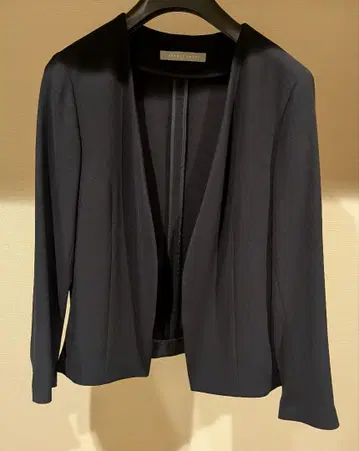 theoryluxe 노카라 자켓 네이비