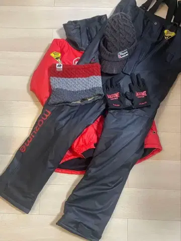 mazume 러프 워터 올웨더 수트 세트