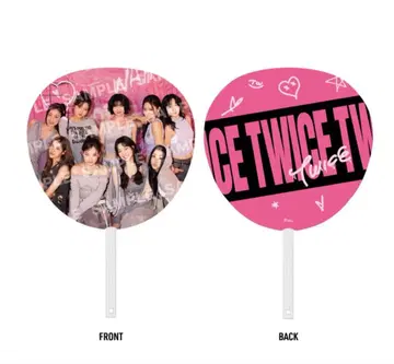 TWICE 부채 ENEMY 그룹 사진