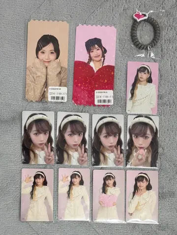 시미즈 케이코 묶음 판매 트레이딩 카드 픽처 티켓 스프링 밴딩 ME:I