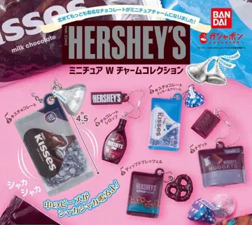 HERSHEY'S 미니어처 W 참 컬렉션 전 5종 풀 컴프 세트 1