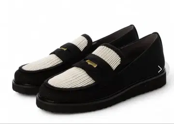 CUMUU_DIANA 코인 로퍼 (블랙 원단) [ 경량 발수 가공 ]