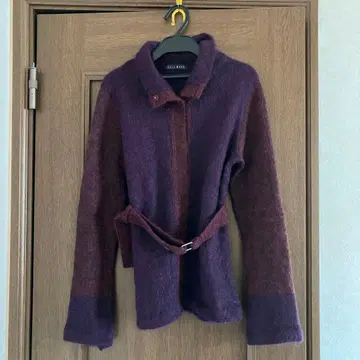 [ HALF MOON ] 모헤어 긴소매 가디건