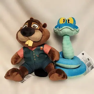 주토피아 2 L 봉제 인형 '게리' & 'NIBBLES'