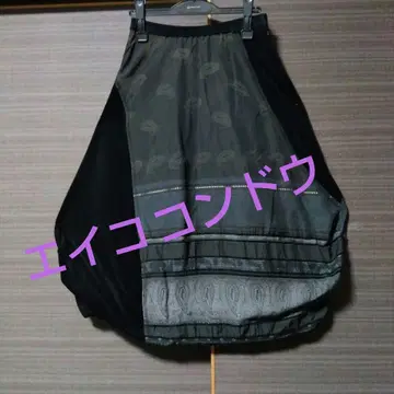 에이코 콘도 벨로아 느낌 벌룬 스커트