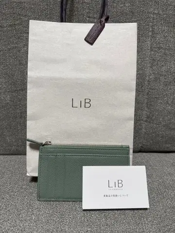 LIB 그린 프래그먼트 케이스 키케이스 카드 케이스
