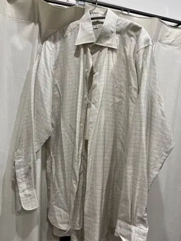 MAATE & SONS 체크 무늬 긴팔 셔츠