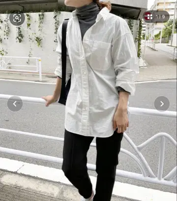 24ss 스픽 앤 스팬 코튼 린넨 루즈 셔츠