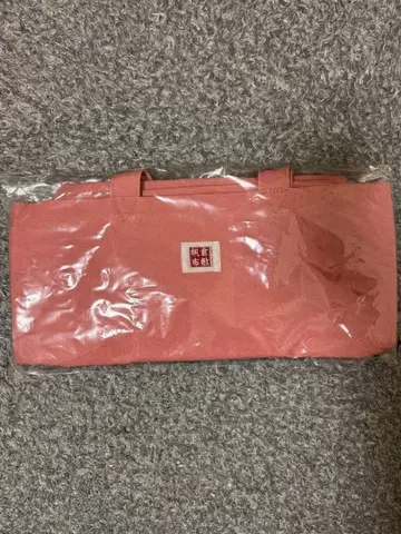 쿠라시키 캔버스 토트백 핑크