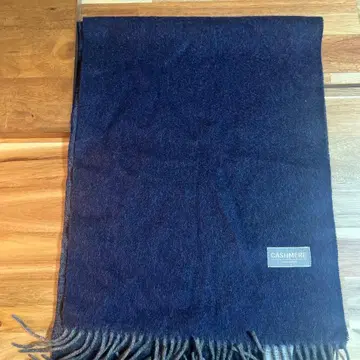 URBAN RESEARCH 캐시미어 머플러 다크 블루