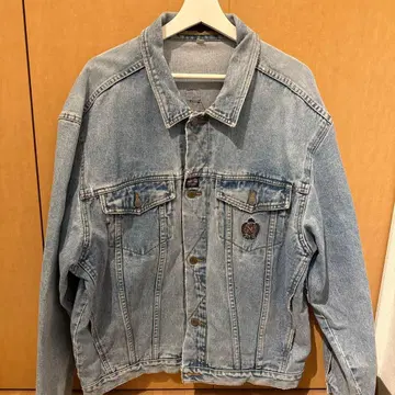 라이트 블루 데님 자켓