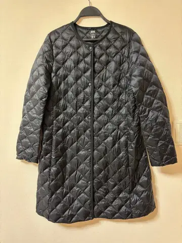 유니클로 울트라 라이트 다운 컴팩트 코트 블랙 XL