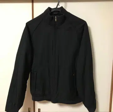 adidas 블랙 지퍼 자켓 남성용 S