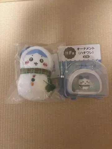 치이카와 (먼작귀) 에니마이 복권 하치와레 E, F상 세트