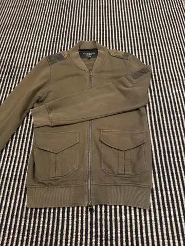 HYDROGEN 올리브 그린 점퍼