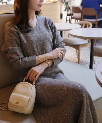 enue spangle knit setup