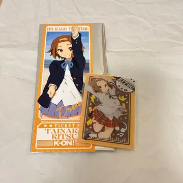 케이온 아크릴 카드 리츠