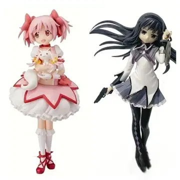 마도카 마기카 마도카와 호무라 피규어 세트 새상품급