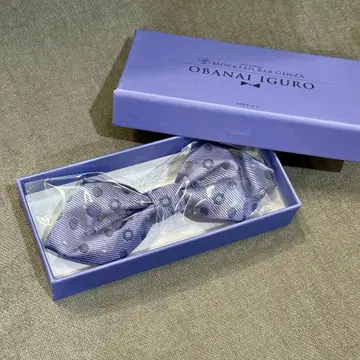 귀멸의 칼날 모크테일 바 모티브 나비 넥타이 이구로 오바나이