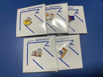 토요코인 핀 배지 5개국