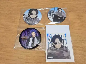 나의 히어로 아카데미아 아이자와 신소 캔뱃지 스티커 4개 세트