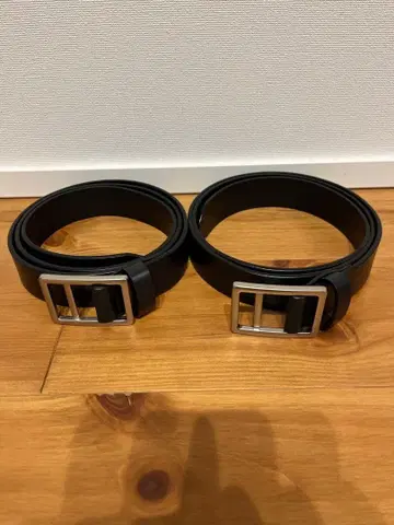 이탈리아 가죽 홀리스 벨트 2개 세트 유니클로 벨트