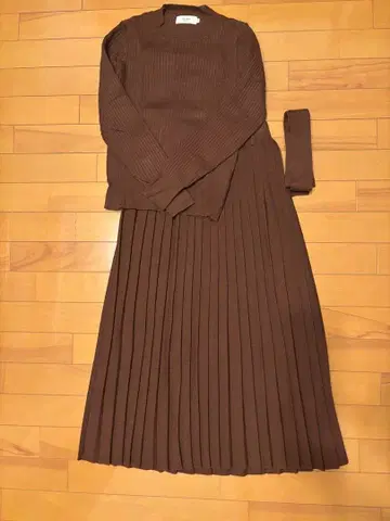 BEAMS HEART 브라운 셋업