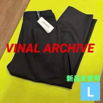 VINAL ARCHIVE 슬랙스 블랙 사이즈 L