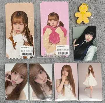 타카미 후미네 묶음 판매 트레이딩 카드 쿠키 참 피처 티켓 ME:I