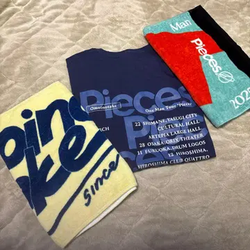 omoinotake 티셔츠 ( M ) . 타월 2개