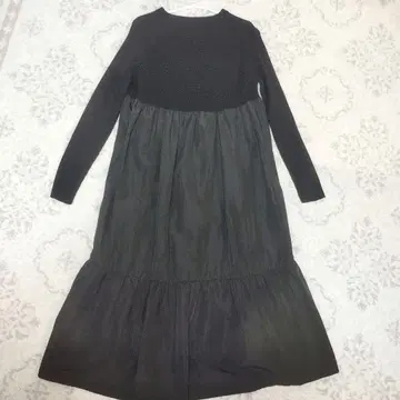 긴팔 롱 원피스 리브 절개 원피스 블랙 롱 원피스 편안한 원피스