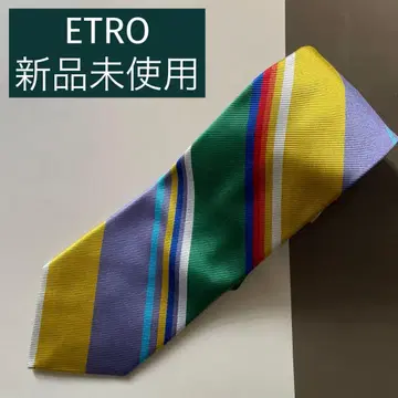 [ 미사용 새상품 ] ETRO 에트로 넥타이 레지멘탈