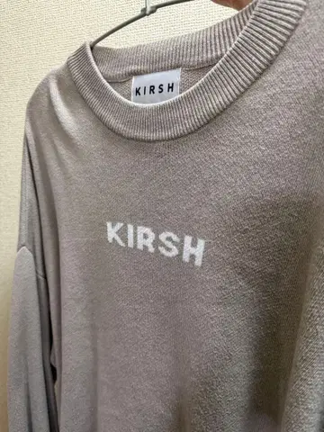 KIRSH 베이지 긴팔 니트