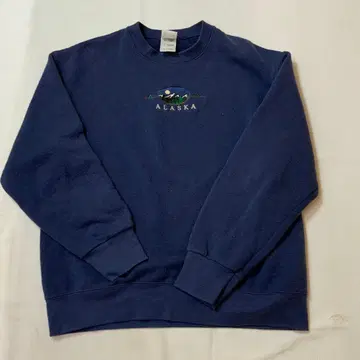 A/W 프룻 오브 더 룸 맨투맨 트레이닝복 자수 M 네이비