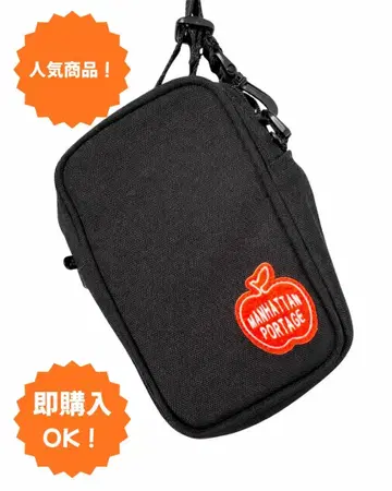 MANHATTAN PORTAGE 블랙 숄더백