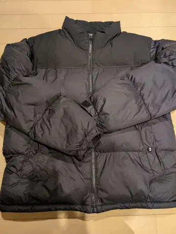 블랙 다운 자켓