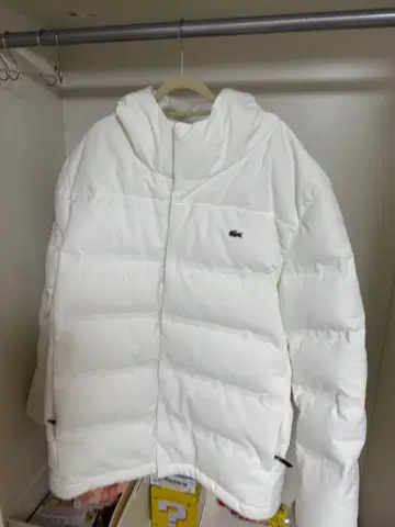 미사용 새상품 택 포함 LACOSTE 라코스테 다운 자켓 피케