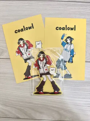 coalowl전 아크릴 키링 엽서 세트