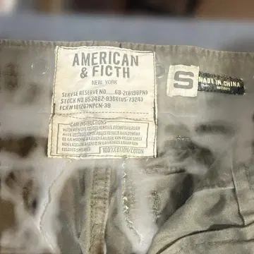 AMERICAN & FICTH 카고 팬츠 S 사이즈
