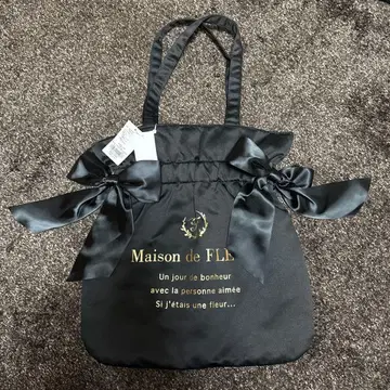 Maison de FLEUR [미사용 새상품] 블랙 토트백