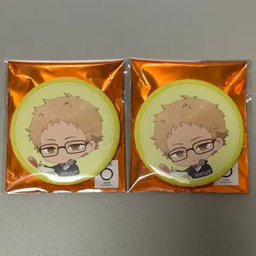 하이큐!! 츠키시마 케이 캔뱃지 스마일 베이스 카페