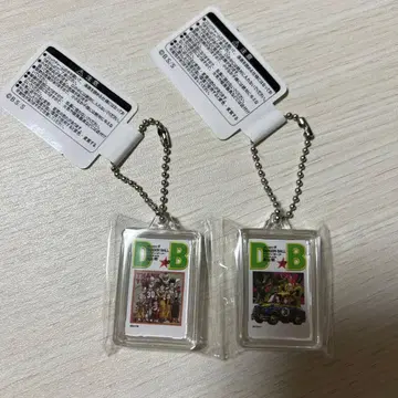 드래곤볼 아크릴 코믹 키링