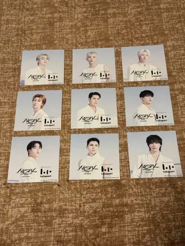 SEVENTEEN 월드 투어 오리지널 스티커 9장 세트