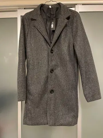 [새상품] 체스터 코트 남성용 그레이