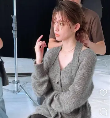 fetico 페티코 니트 가디건