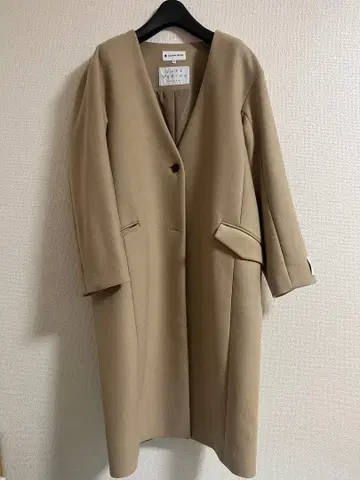 GLOBAL WORK 케이프 페리노 블렌드 롱 코트