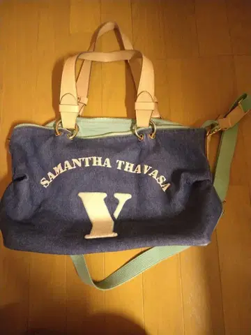 SAMANTHA THAVASA 토트백 데님